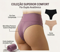 Calcinha Modeladora Cós Alto · Fio Duplo · Segura Barriga