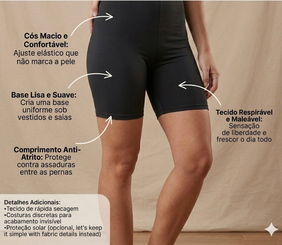 Anágua Modeladora Compressão · Segunda Pele para Saia e Vestido