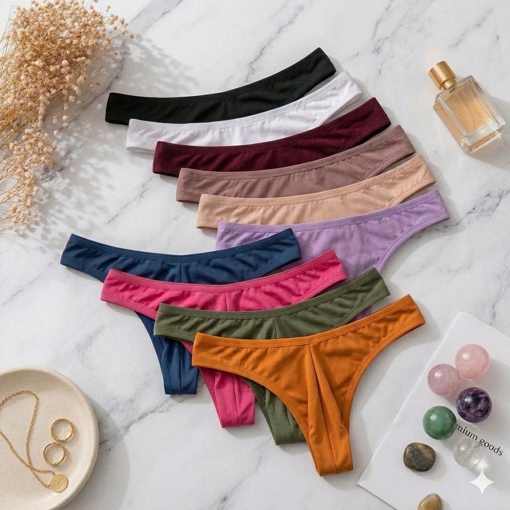 Calcinha Fio Duplo Levanta Bumbum · Não Marca