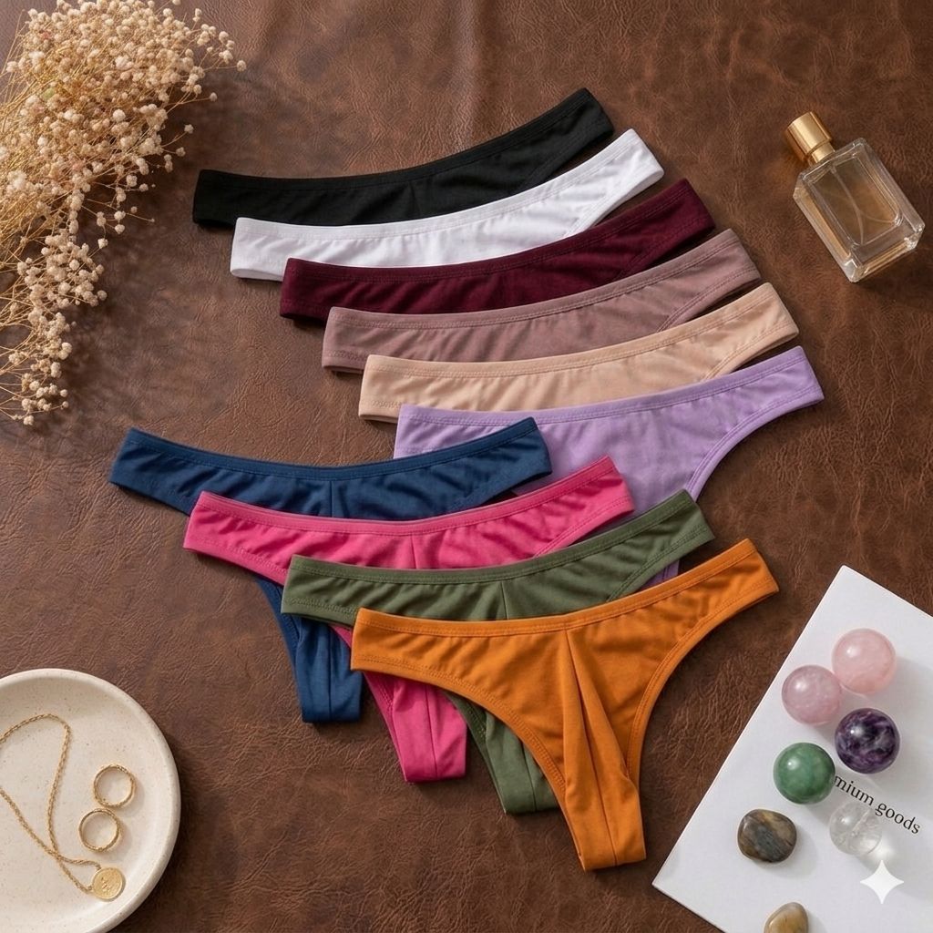 Calcinha Fio Duplo Levanta Bumbum · Não Marca