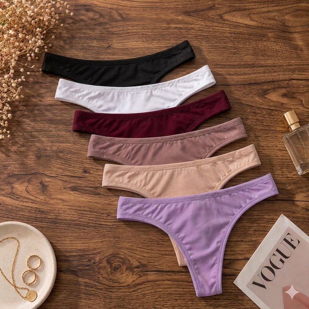 Calcinha Fio Duplo Levanta Bumbum · Não Marca