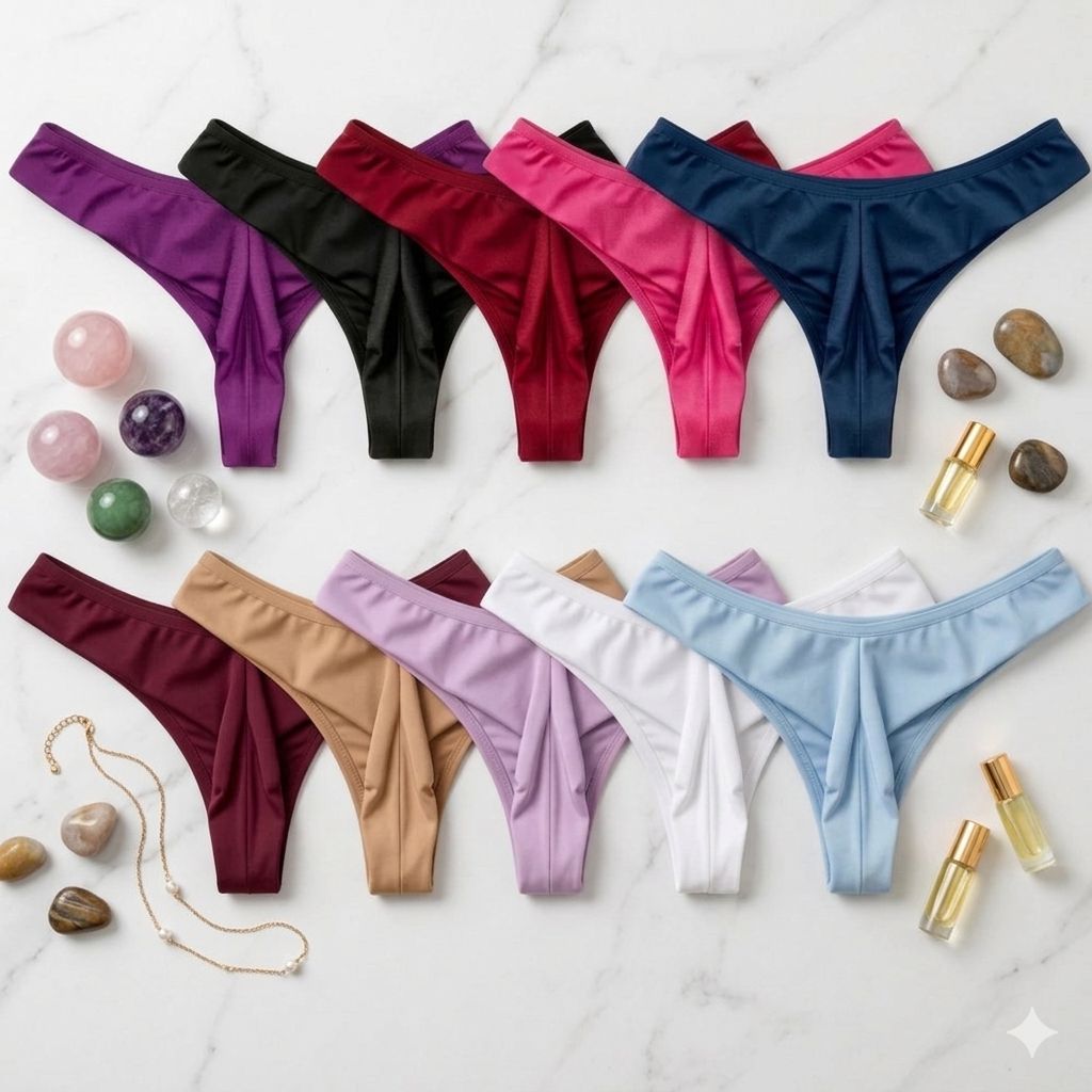 Calcinha Fio Duplo Levanta Bumbum · Não Marca